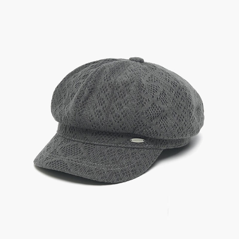 Women s Punching Scarf Knit Autumn Hat C7359_Black