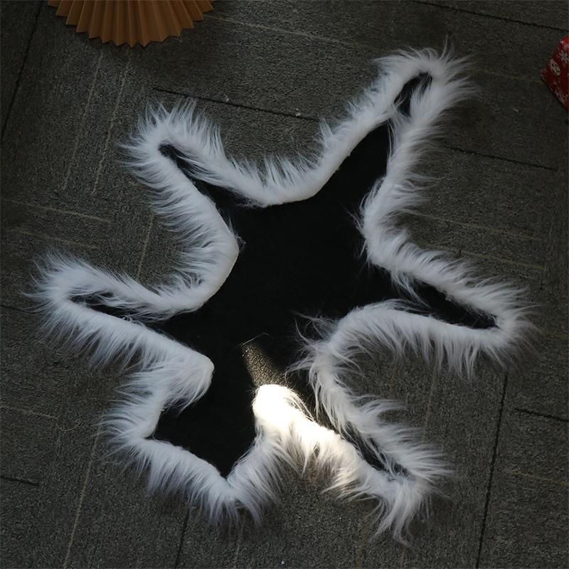 

Светящийся жареный ковер для кошек, забавный юмористический декоративный ковер для отпуска, идеальный подарок для семьи, друзей, украшение для дома