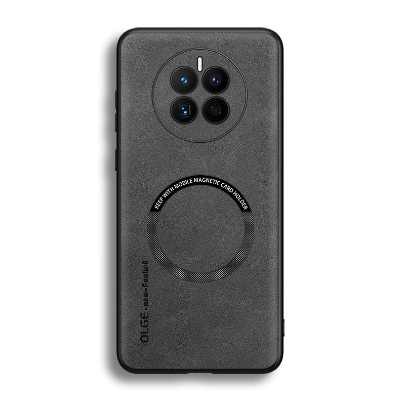 Lambskin Magnetic Phone Case for Huawei Mate 50/60 Pro+ - Full Coverage Hard Shell