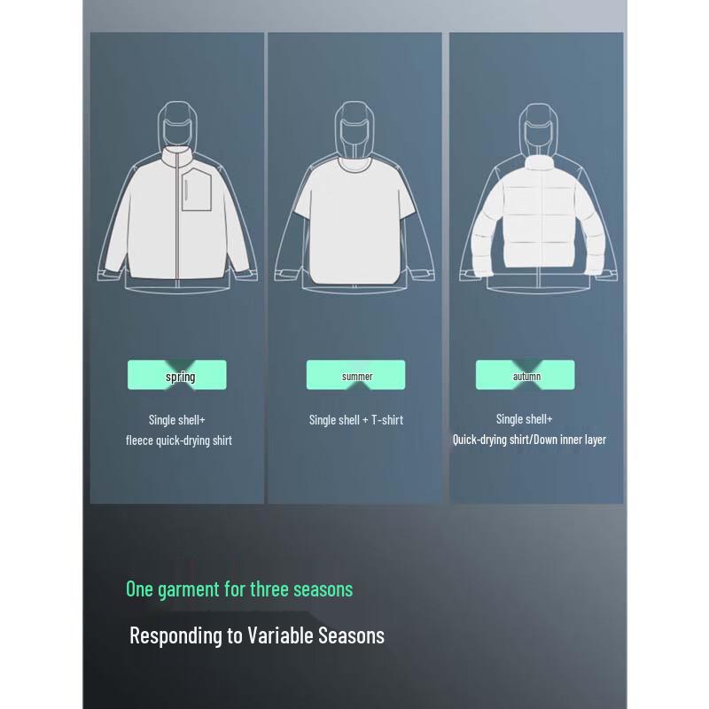 BOSIDENG B250512200 Regular Outdoor Windbreaker Jacket