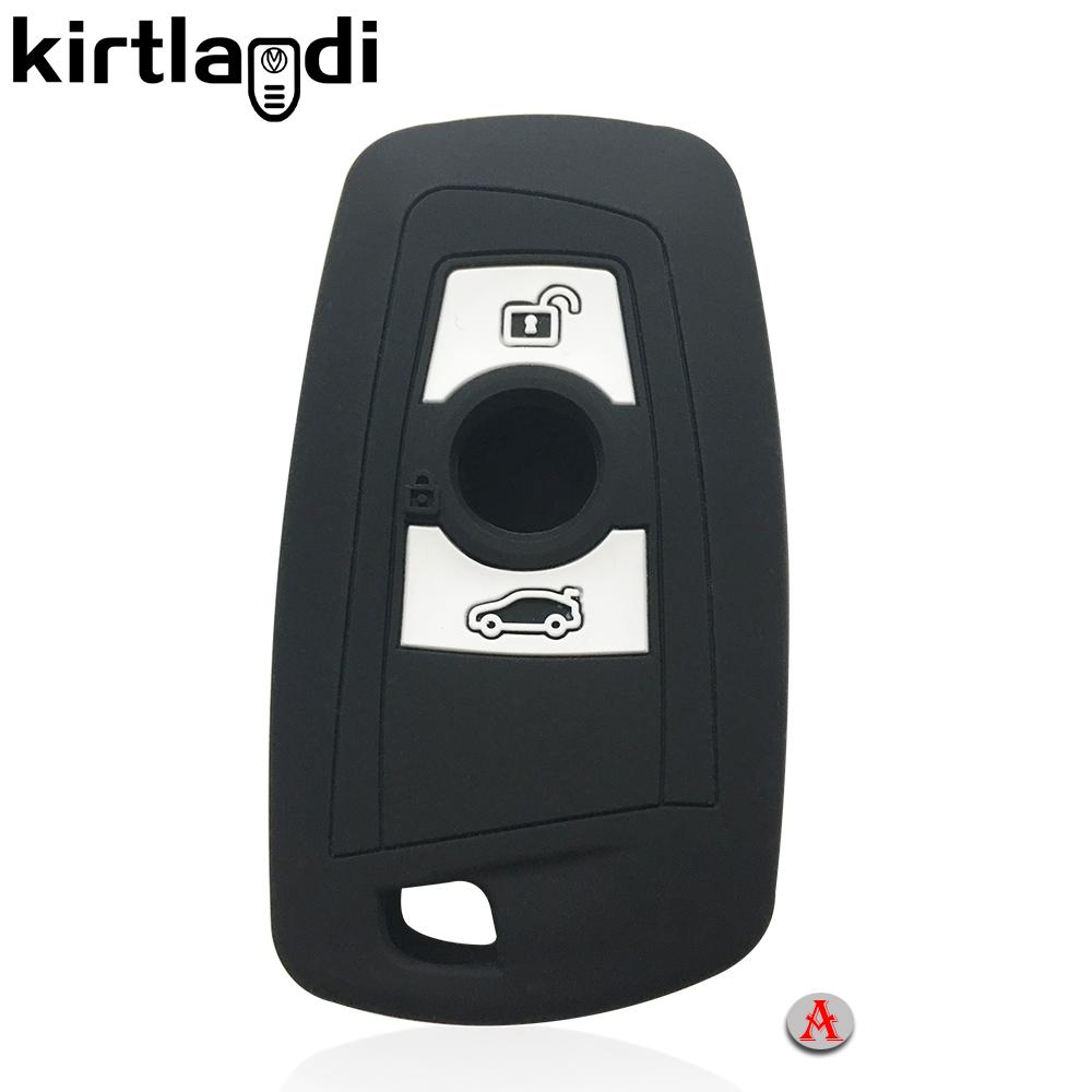

силиконовый чехол-накладка для ключа для BMW f10 f20 f30 f25 x3 CAS4 серия 1 3 5 7 f80 X4 f26 держатель 3-кнопочный пульт защиты брелок