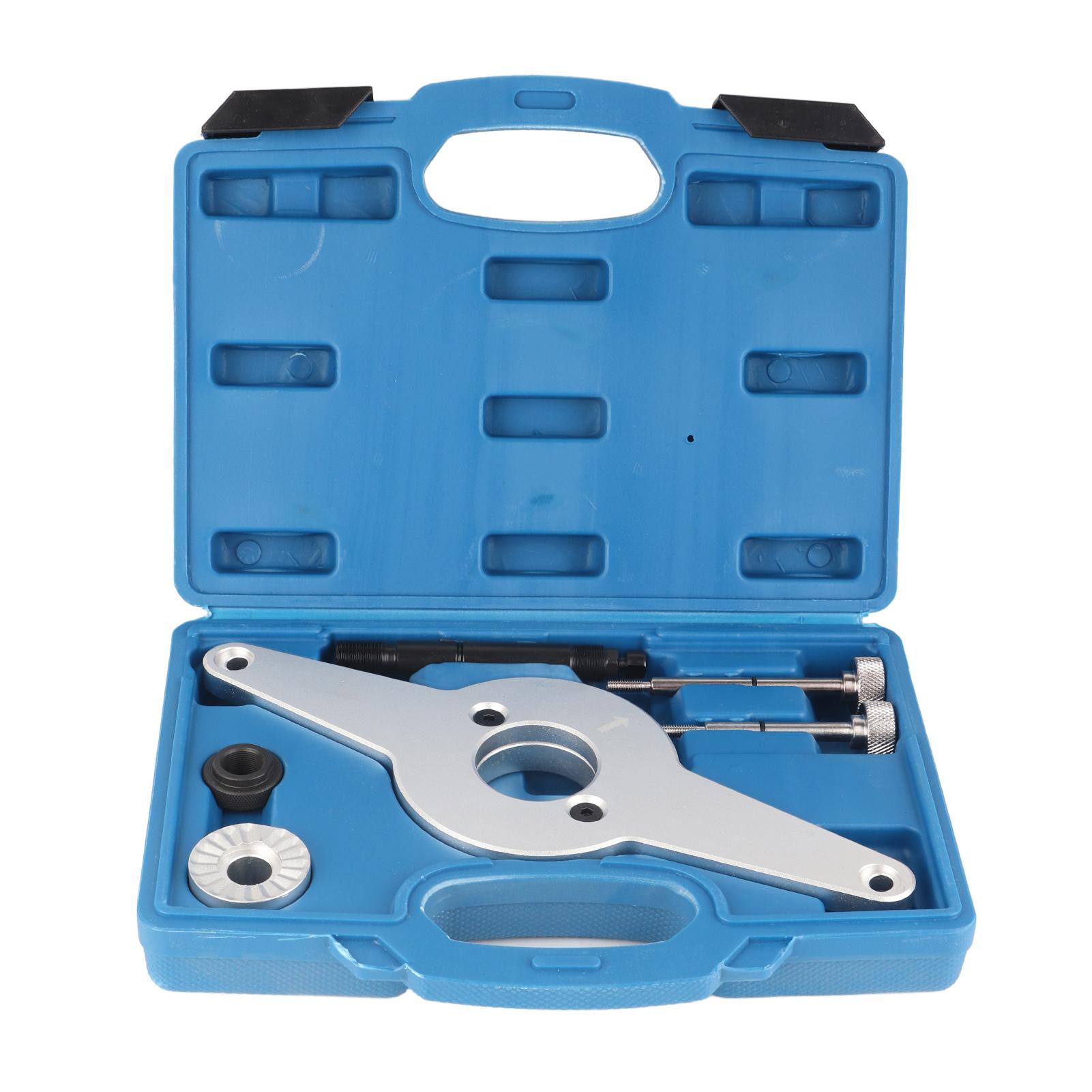 

Инструмент для удержания демпфера крутильных колебаний двигателя T10531 Инструмент для снятия шкива коленчатого вала для 4-цилиндровых двигателей 1.8 2.0 TFSI