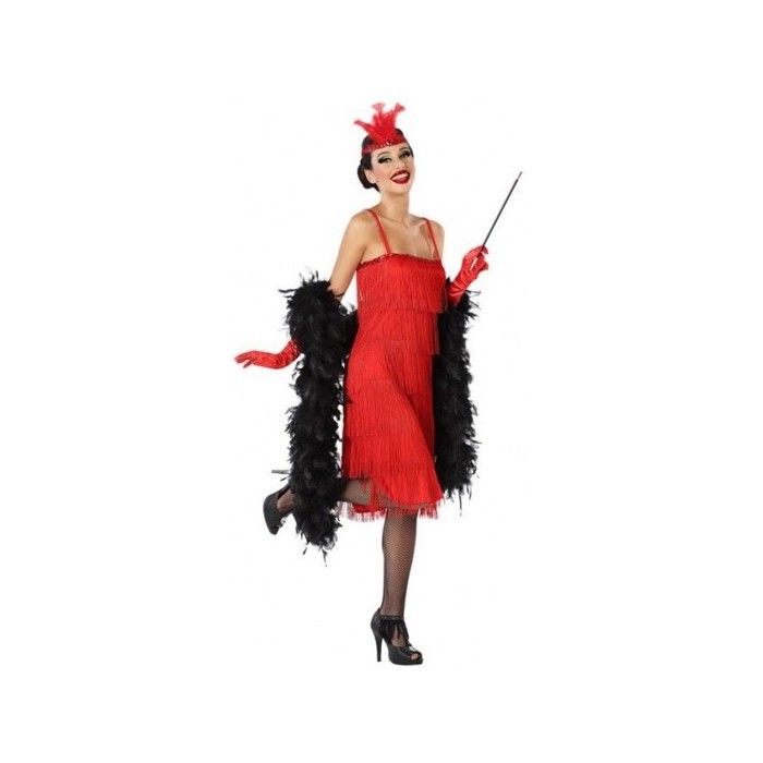 Déguisement Charleston Rouge Pour Femme