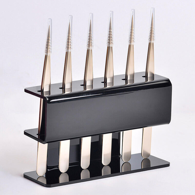 Beauty Tweezers Stand Eyelash Tweezers Holder DD-12801 transparency