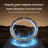 For Samsung Galaxy S25 Ultra Magnetic Case Borderless Textured PU+Metal Kickstand Phone Cover