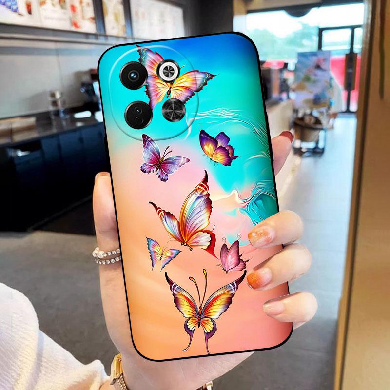 Für Tecno Spark 30 5G Hülle Weiches TPU-Silikon Funda Für Tecno Spark30 Handyhülle Stoßfest Kratzfest Schale Rückseite Coque