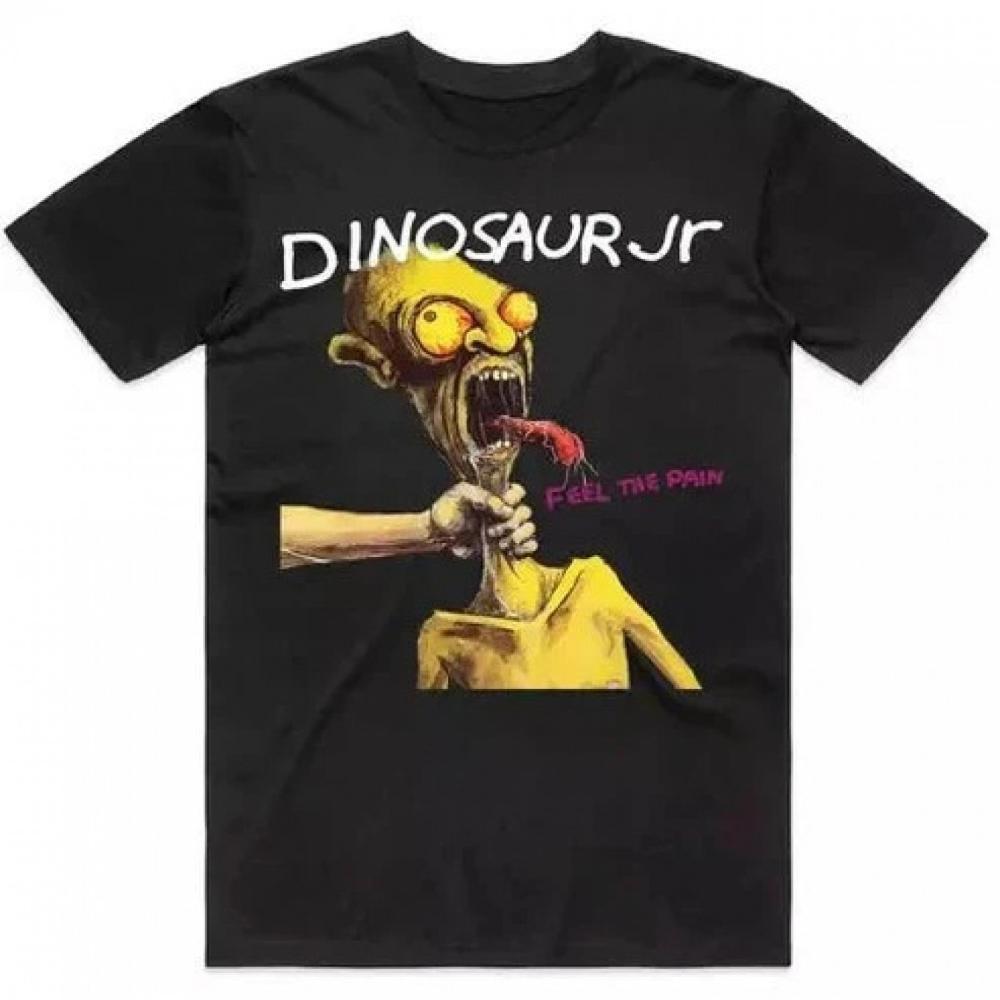 

Dinosaur II Dinosaur Jr Rock Band American Hip Hop Heavy Short Sleeve T-shirt Summer Cotton Men s Tops Tees Quick-drying T-shirt 5XL різнокольоровий