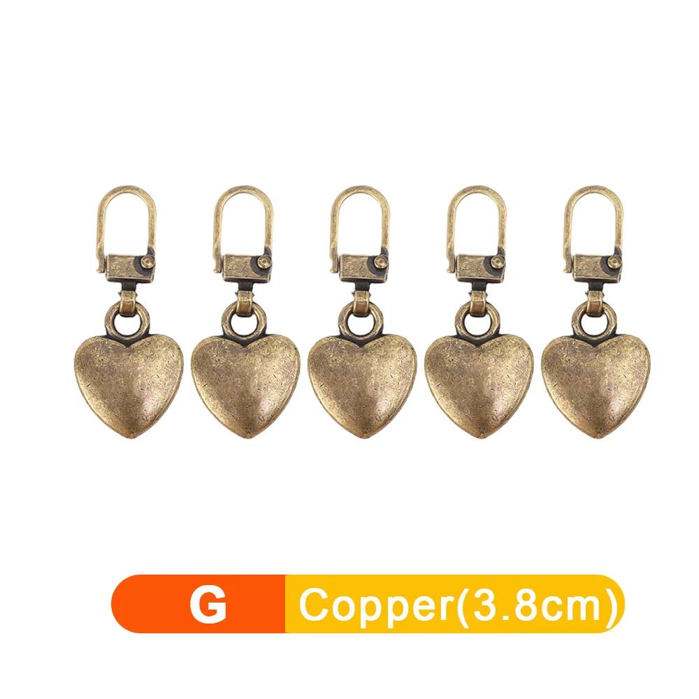 10/1 stk metallglidelåstrekker Avtakbar erstatningsglidelåsglidebryter for ødelagt spenne reiseveske Koffert Husholdnings- DIY-syhåndverk