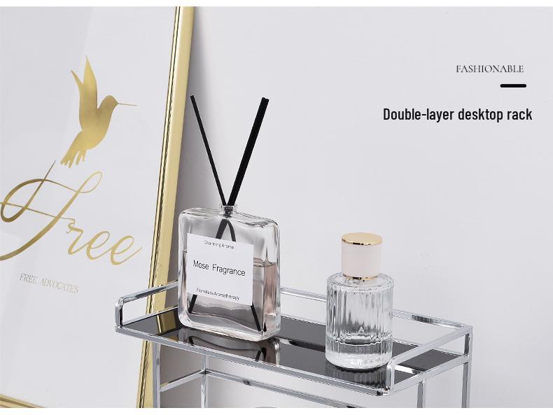 Acrylic Storage Rack: Kitchen, Bathroom, Cup & Cosmetics Holder