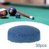 30 Pieces Pool Cue Chips, Head Break Jump Billiard Chips for Players