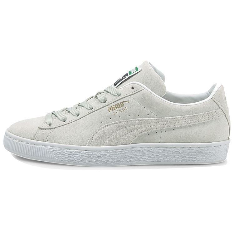 Puma Suede Classic 21 Šedofialové Unisex Tenisky Bílé 374915-03