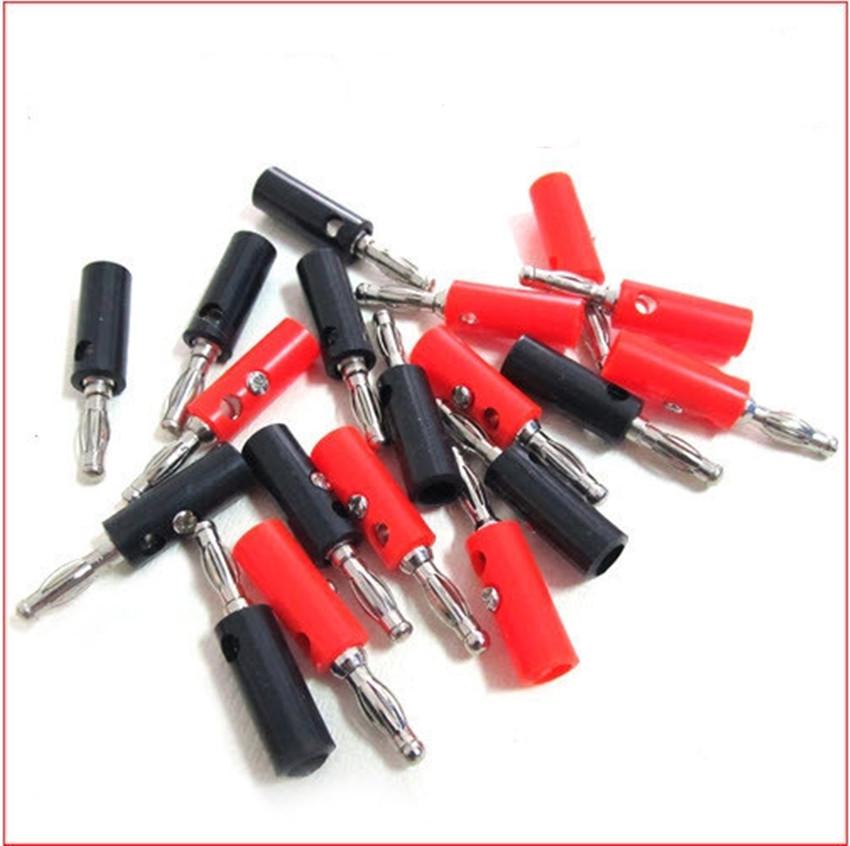 

Банановий штекер 4 мм банановий штекер Клема динаміка Рупорний штекер Без пайки Висока продуктивність