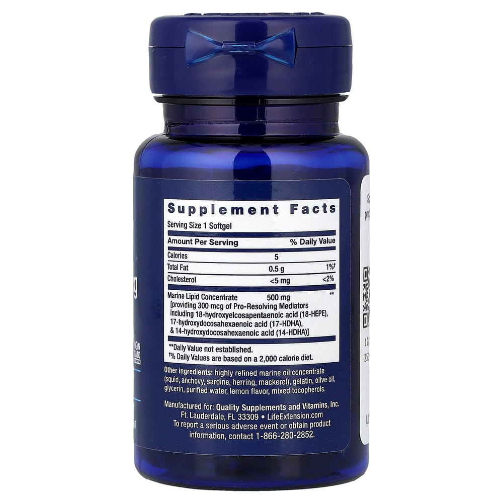 Life Extension Pro-Resolving Mediators 30 Softgels