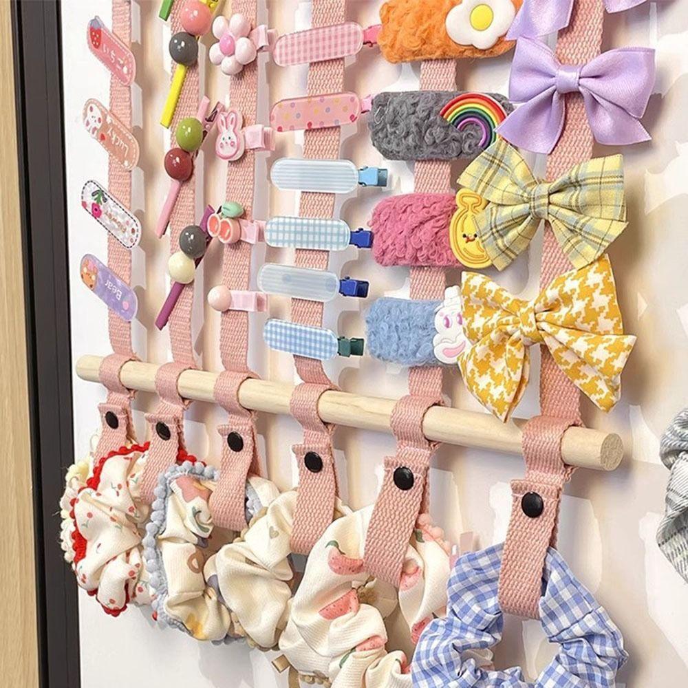 Wall Hanging Hair Bows Organizer Space Saving Headband Display Holder Hair Clip Storage  Home