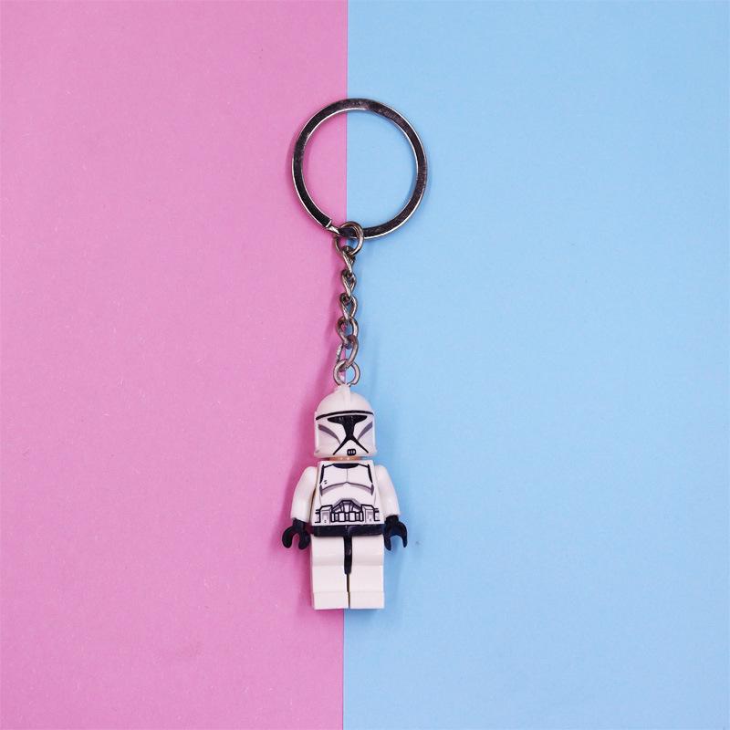 Klíčenka s přívěskem - Batman & Králík Bugs Bunny - Ozdoba na tašku pro páry