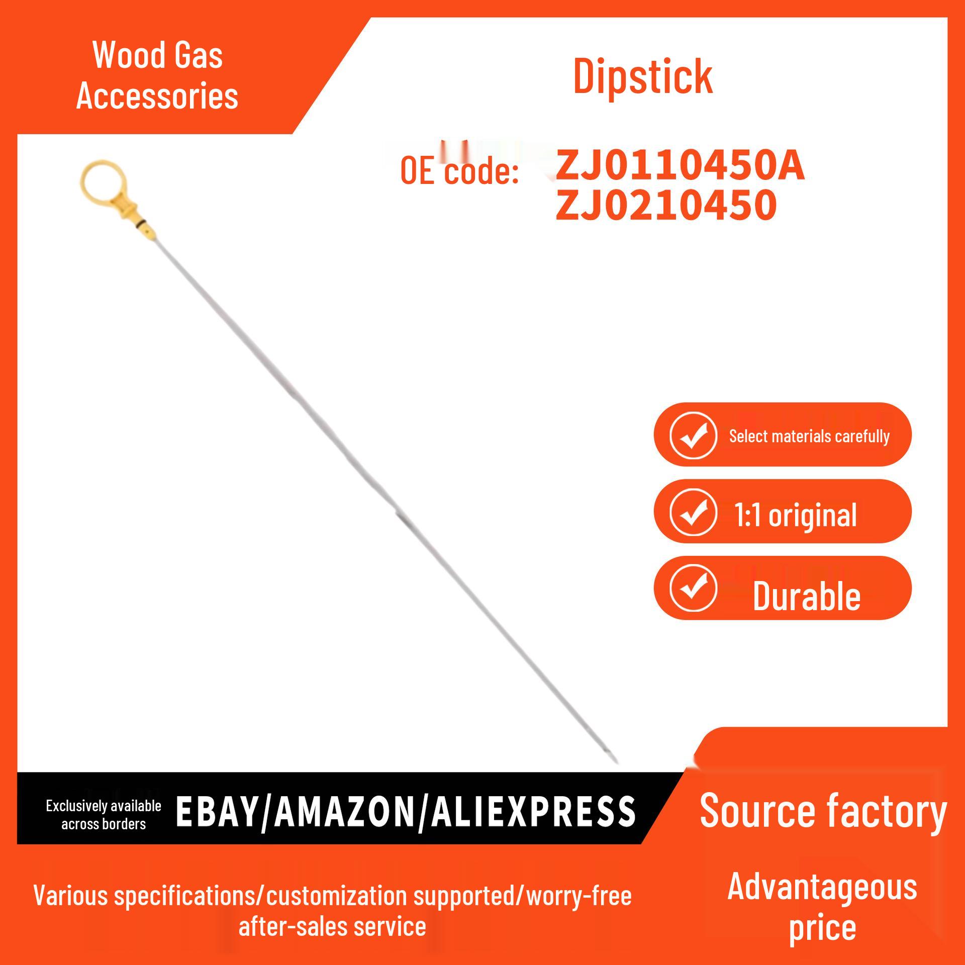 Engine Oil Dipstick for Ford Fiesta 2009 Automatic Transmission pokess