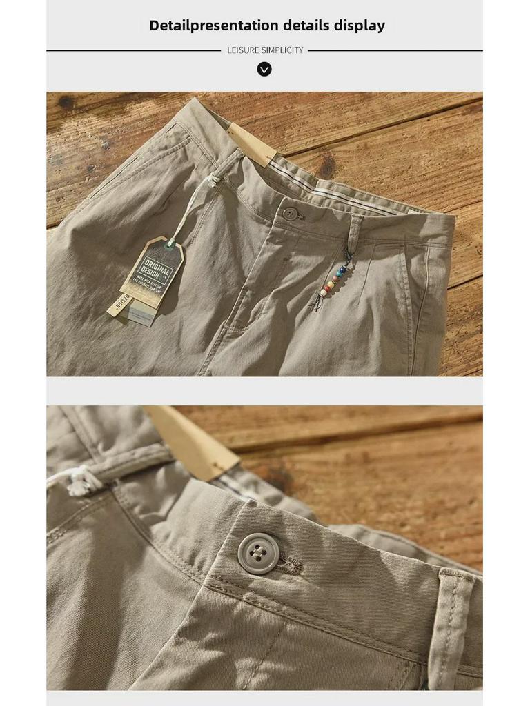 Z301 Herren Einfarbig Casual Overalls für Herbst und Winter