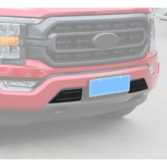 Carbon Fiber Front Bumper Corner Cover Trim Bezel For Ford F150 +Accessories