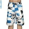 ASFTWO Men's Quick Dry Surf Beach Shorts - 2020 Summer Casual