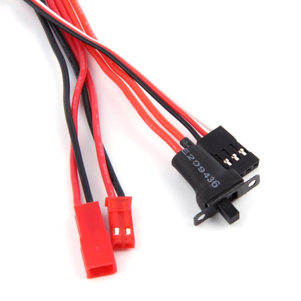 30A Bidirectional Brushed ESC for Remote Control Car Remote Control Boat with Brake Without Brake Switchable