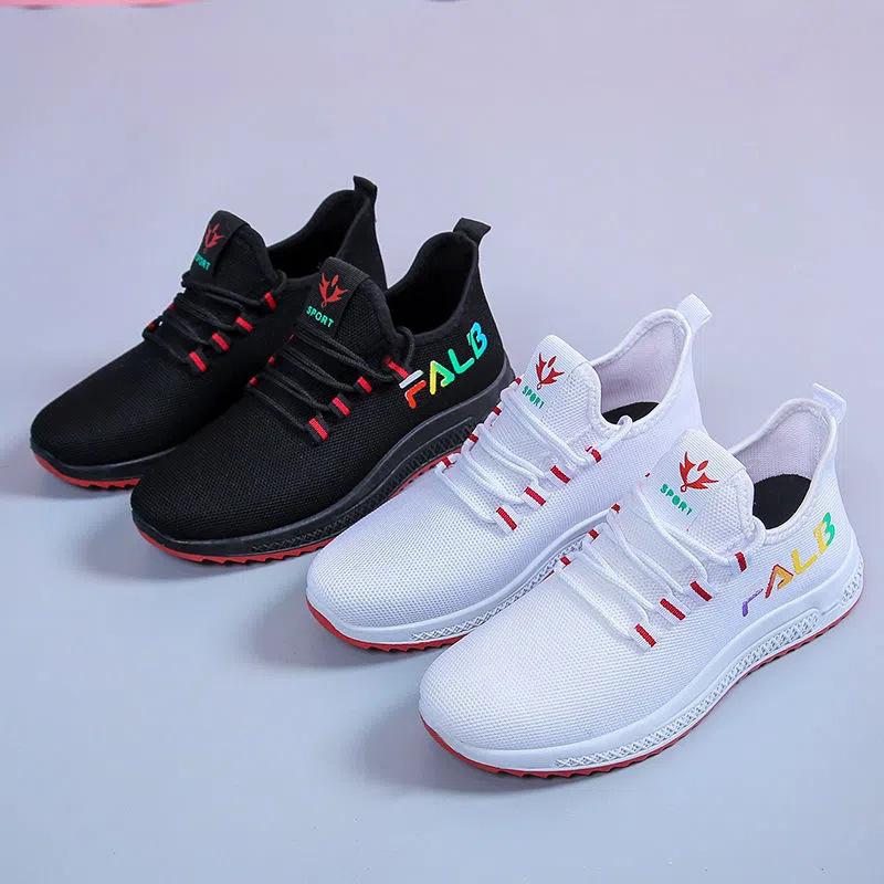Little White Shoes Women's Summer Versatile Walking Single Old Beijing Cloth Shoes Running Casual Sports Women's Shoes