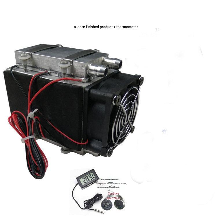DIY 12V Semiconductor Cooler Kit: Compact Air Conditioner & Electronic Cooling Chip for Refrigeration