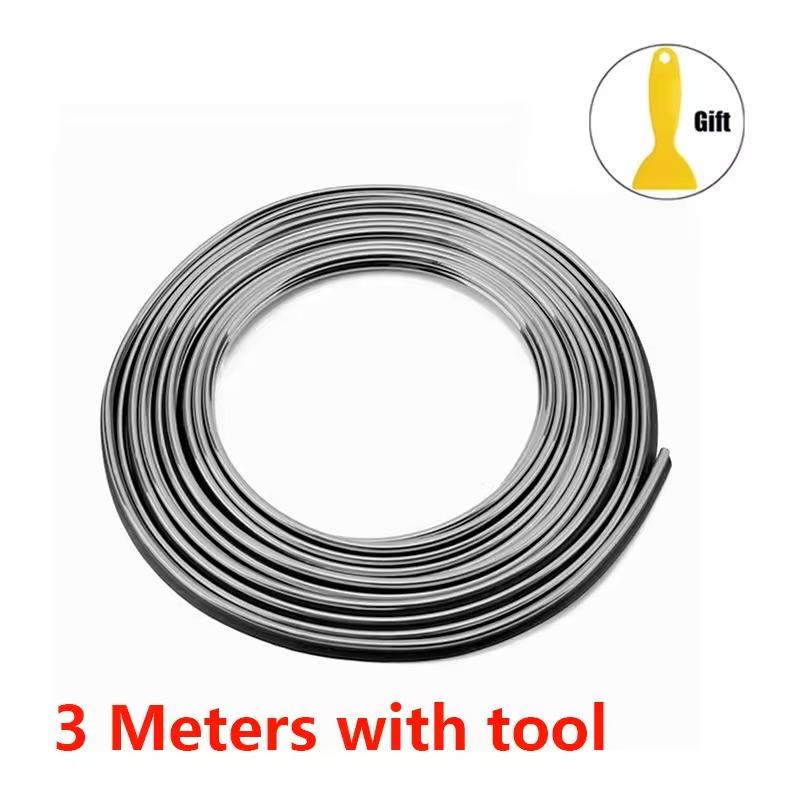 5M Linia Dekoracyjna Listwa Samochodowa Stylizacja Samochodu Listwa Wykończeniowa Elastyczna Do Drzwi Samochodowych Konsoli Środkowej Deski Rozdzielczej Akcesoria Wnętrza Samochodu