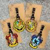 Etichetta per bagagli Accademia di Magia di Harry Potter: Design di Hermione e Ron