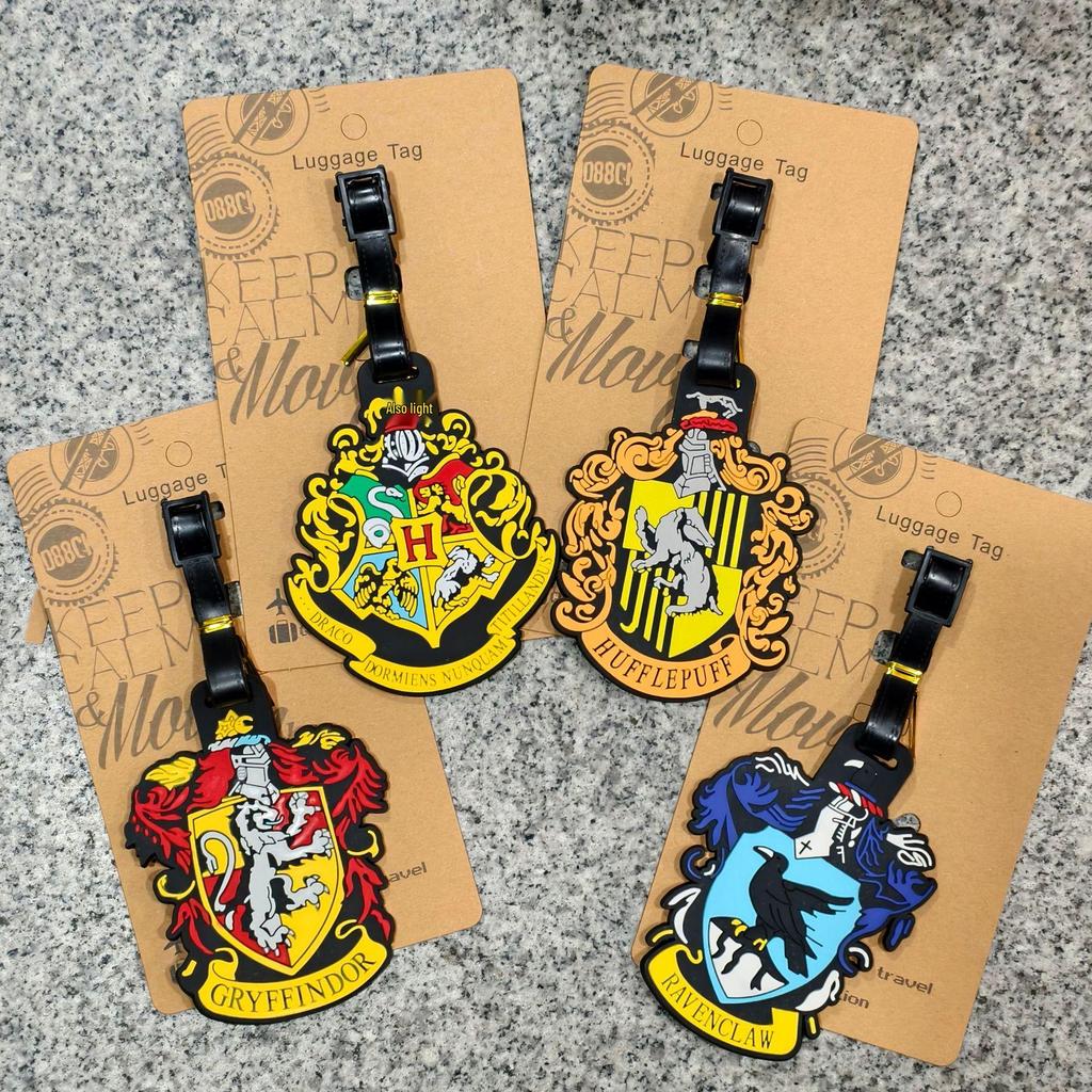 Etichetta per bagagli Accademia di Magia di Harry Potter: Design di Hermione e Ron