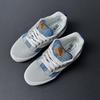 New Putian classic black and white retro chubby bread shoes non-slip thick-soled casual Forrest Gump board shoes