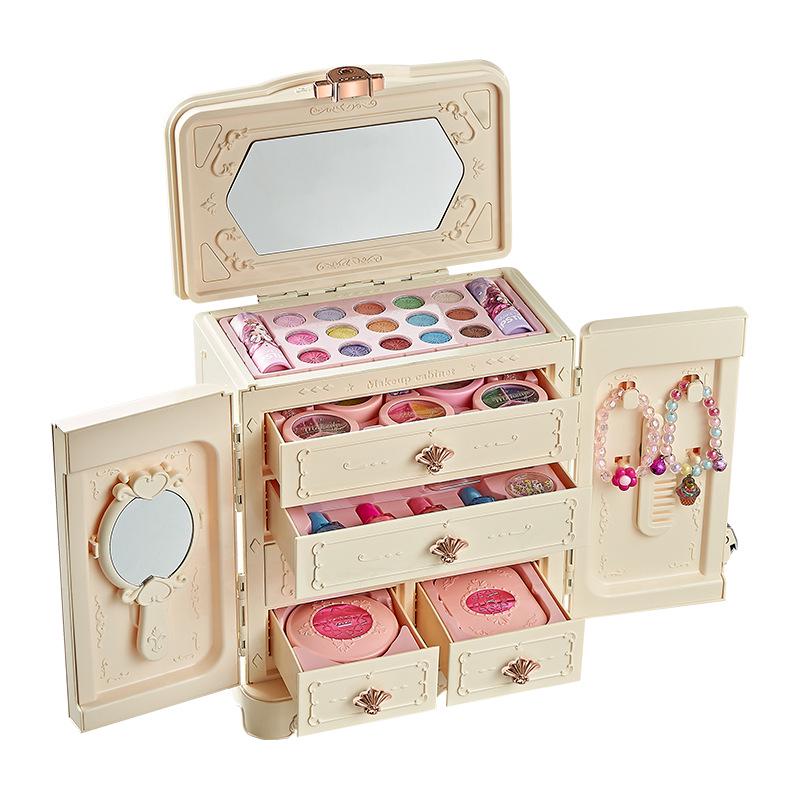 Princess Makeup Set for Kids: Girls’ Birthday Gift with Nail Polish