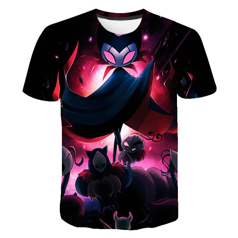 3D Game Hollow Knight Printed T Shirt Kid Fashion Streetwear Short Sleeves Men Hip Hop Tee Shirts Harajuku Clothes T-shirts Tops