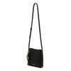 DakS Black Cowhide Flower Charm CroSSbody Bag S Dcba6f556bk