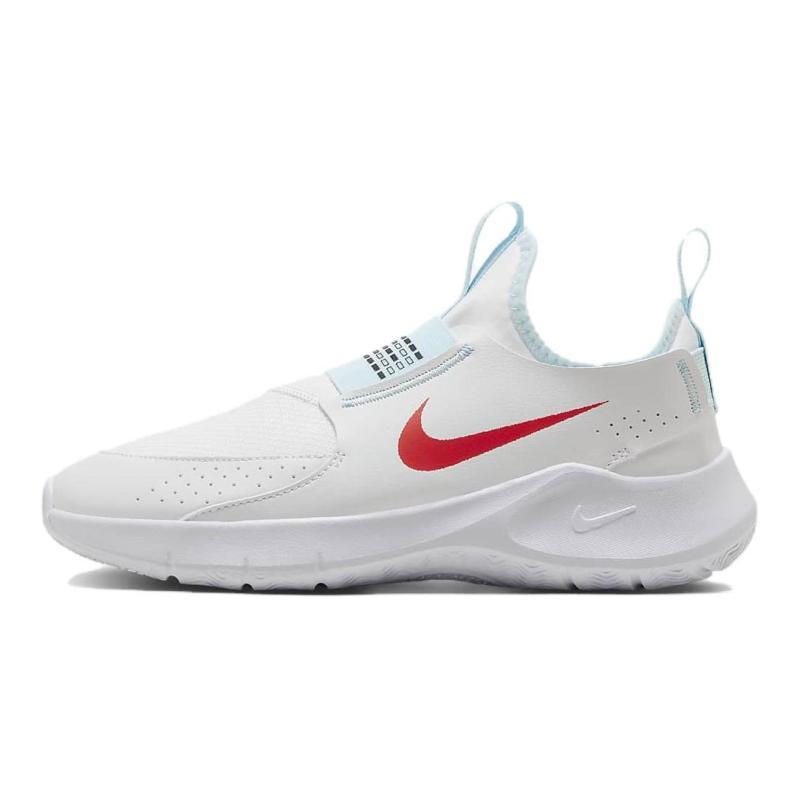 Nike Flex Runner Low Top Kids' Running Shoes White Blue Red Sneakers HM5635-161
