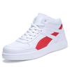 Spring Fashion Casual Shoes Men White Sneakers Breathable High Top Flats Skateboarding Shoes 2026 New Unisex Man Shoes