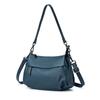 Women's Cow Genuine Leather European Shoulder Bag Female Cowhide Luxury Designer Handbags Ladies Large Capacity Crossbody Bags