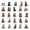 50PCS Cute Cat Animals Kawaii DIY Stickers For Waterproof Skateboard Laptop Phone Diary Car Vinyl PVC Decoration Stickers
