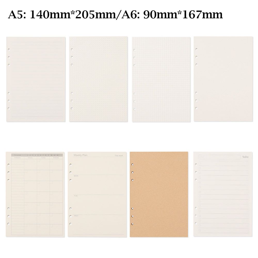 A6 Colorful Office Supplies Stationery Fashion Felt Notebook Felt Shell Ring Binder Portable Diary