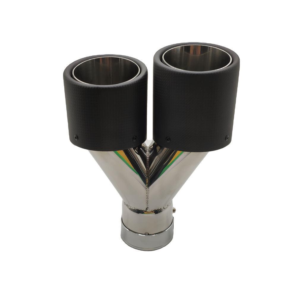 

BMW 5 Series Carbon Fiber Stainless Steel Exhaust Tailpipe Modification 60*160*240mm
