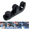 Suport pentru vâsle pentru caiac, din plastic, pentru canoe, vâsle standard, suport pentru undiță de pescuit, pentru caiac, accesorii de montare pe șenile
