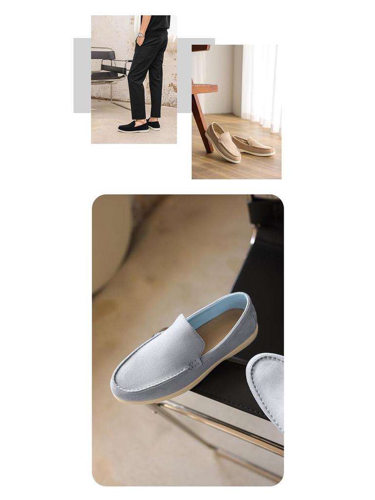 2025 Men's Summer Korean Style Casual Canvas Loafers - Soft Sole for Youth