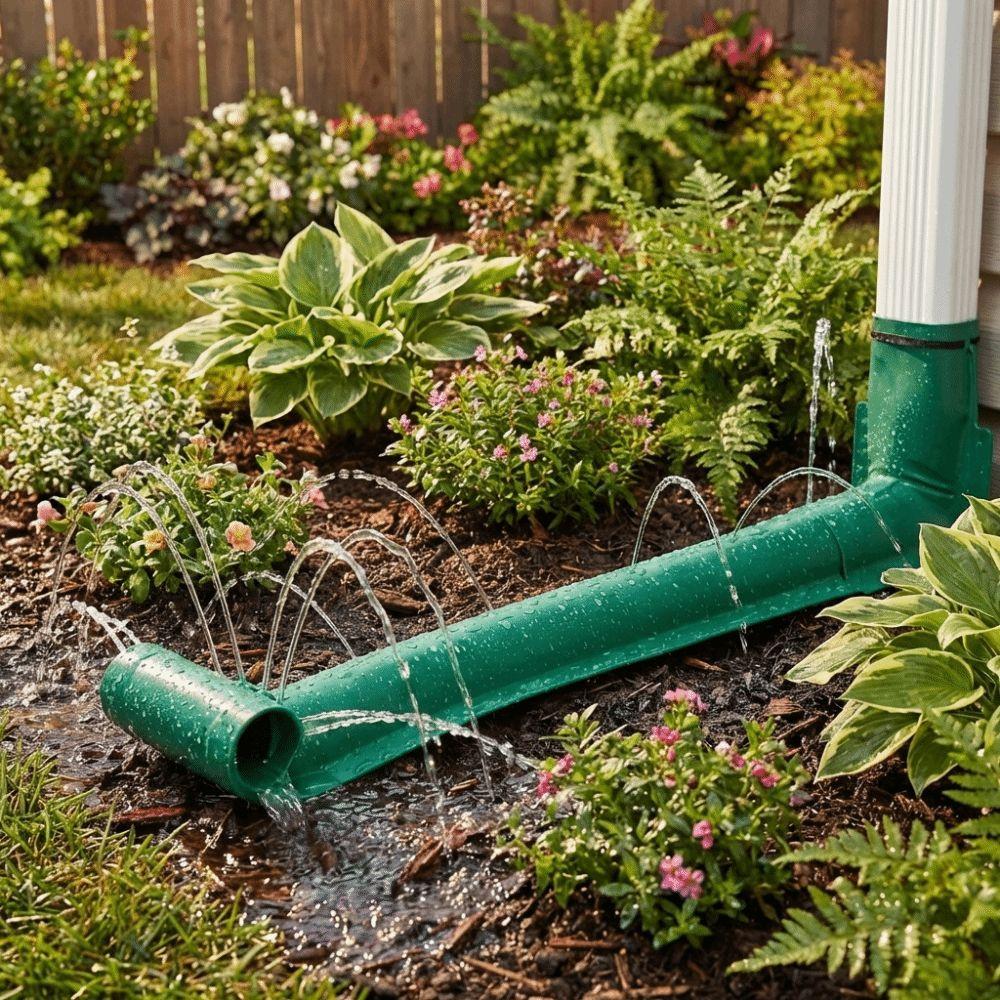 Prevent Erosion Gutter Rainwater Device Prevent Splash Garden Drainage Channel  Rainwater Drainage