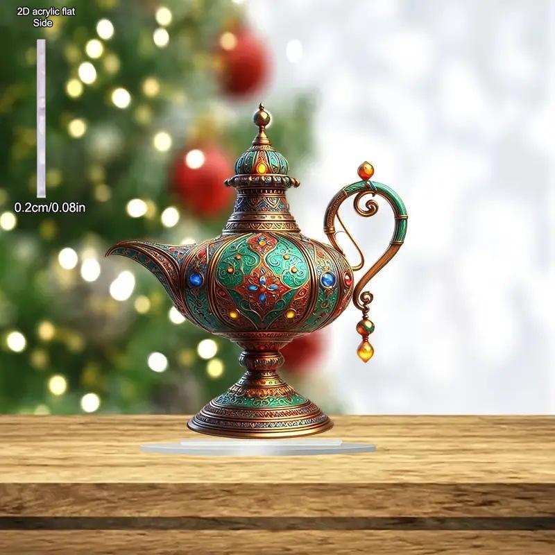 2D Flat Acrylic Aladdin Wishing Light Decoration, Indoor and Outdoor Decoration - No Battery/electricity Required, Free Day Decoration, Shop Decoratio