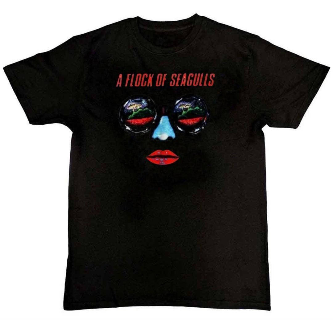 Vintage A FLOCK OF SEAGULLS Band Graphic Mens T-Shirt S-4XL S