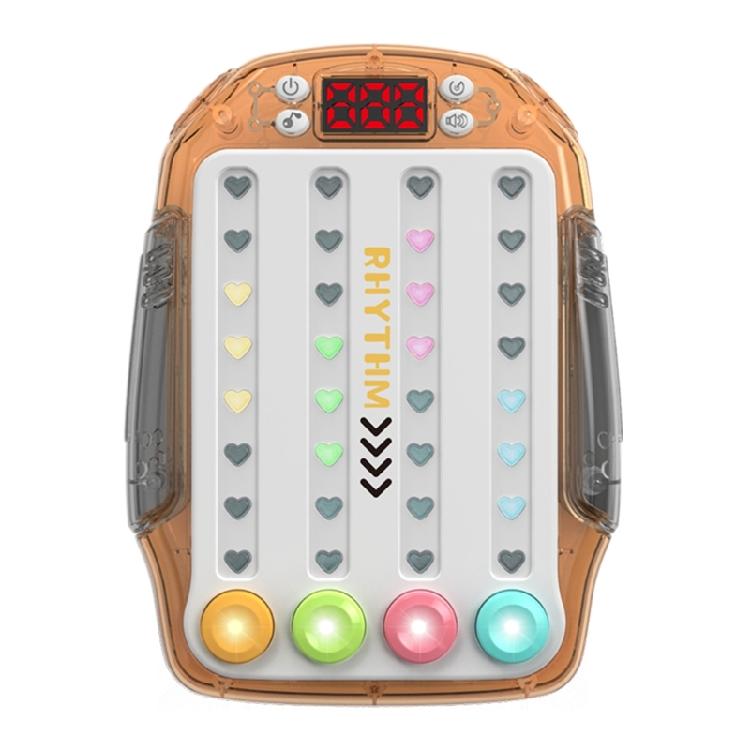 Игровой Игрушечный Геймпад Тренажер для Рук Ручная Игровая Консоль-Пазл Быстрое Нажатие Игровая Машина Ритм-Игра для Детей