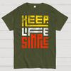 Keep Life Simple Cotton Summer Casual Cool Loose T-Shirt