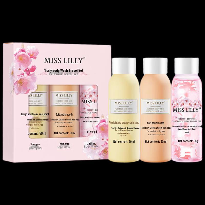 

Miss Lilly Travel Hair & Body Care Set