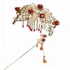 Chinese Style Ancient Hair Stick Sets Tassel Earrings Hairpin Set Bridal Headwear  Cheongsam