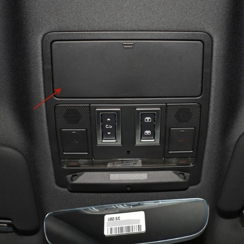 Auto Sonnenbrillenhalter Aufbewahrungsbox Dachmontage für Discovery 5 Defender 90/110/130 Fahrzeuginnenräume LR086387 LR086385