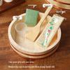 Pine Wood Sushi & Bibimbap Mixing Bowl